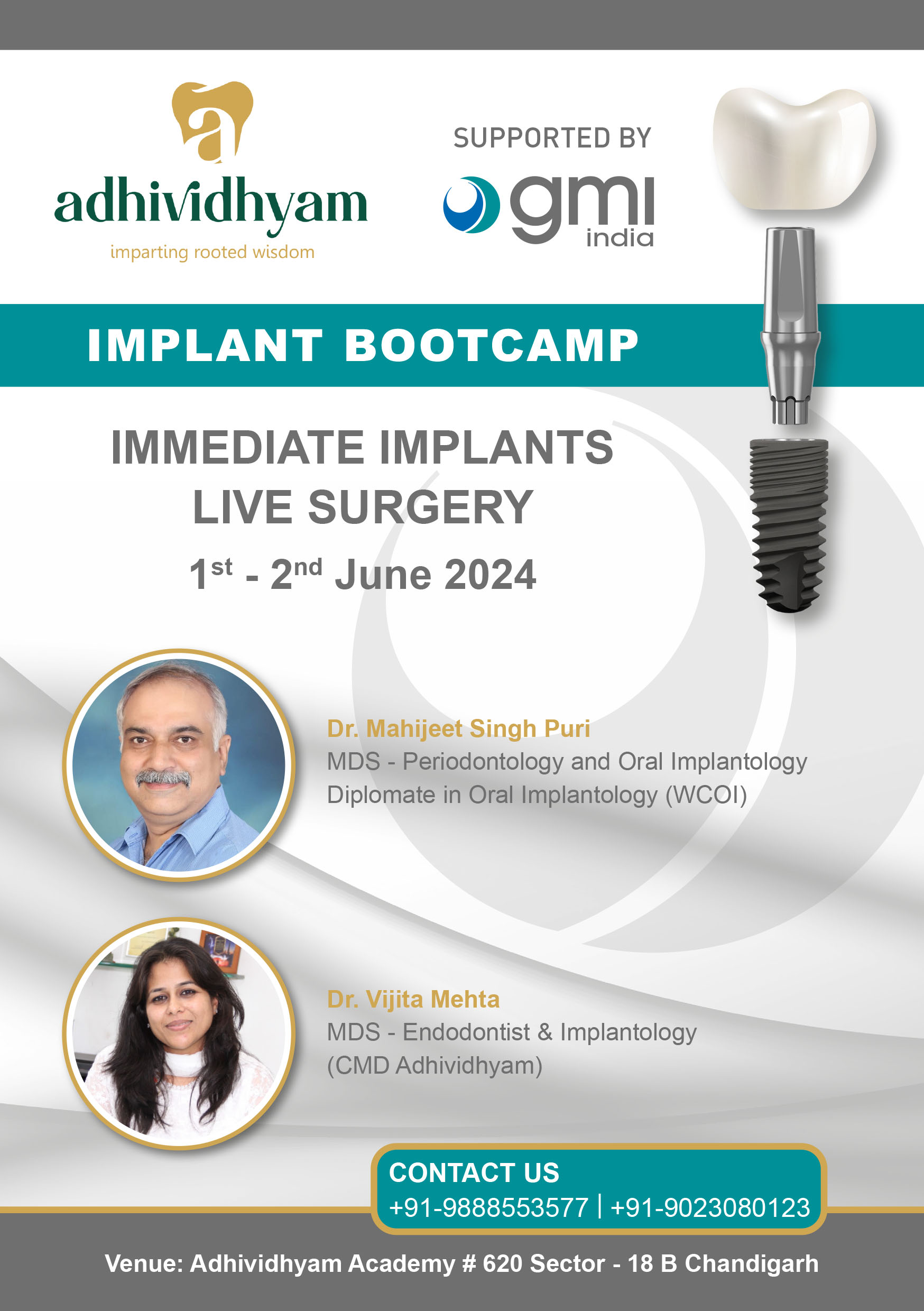 Implant course India Jun24